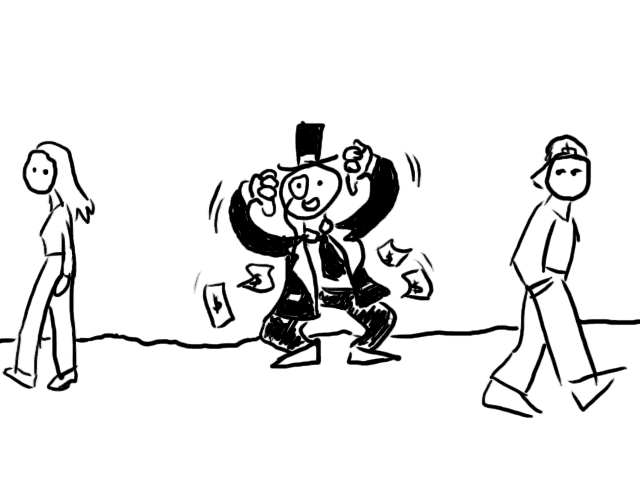 LOOK AT ME IM RICH