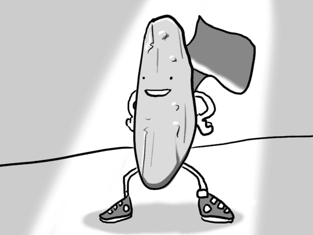 The mighty cucumber lives again!