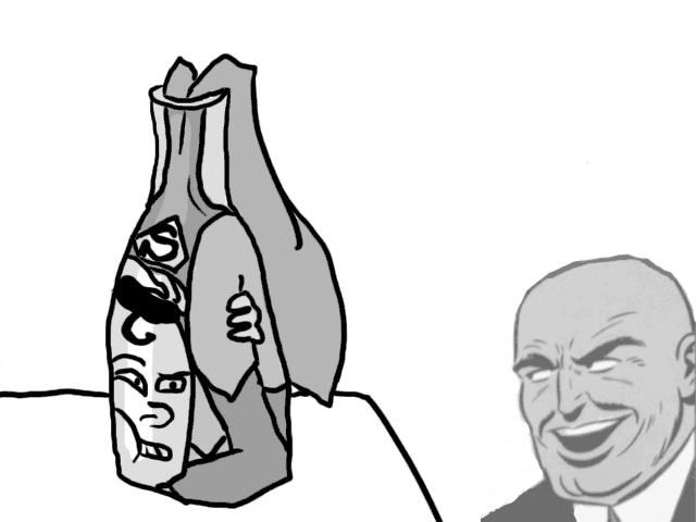 Superman in a bottle