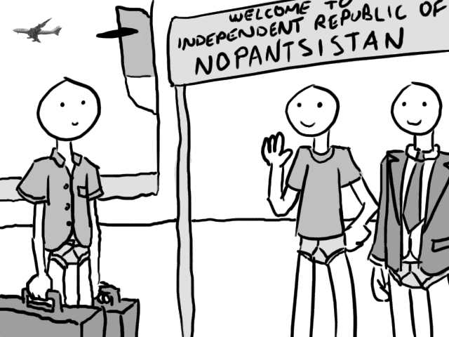 I was always embarrassed, but not now