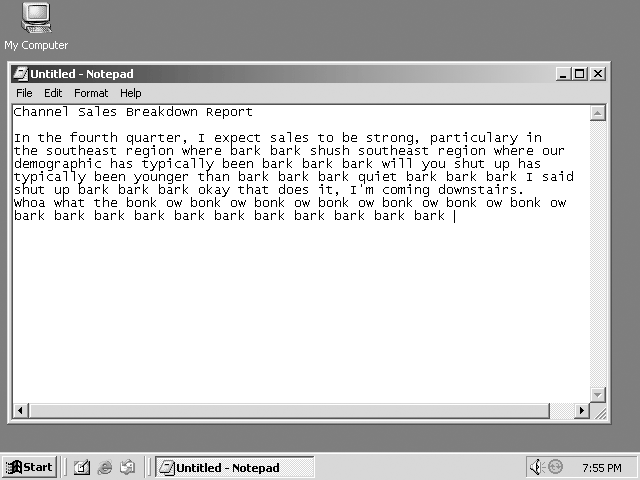 Amazing Software Types While You Talk