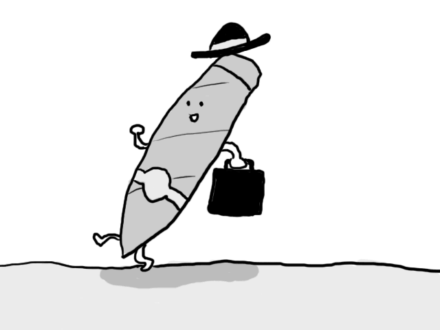 Premium cigars with hat and travel case